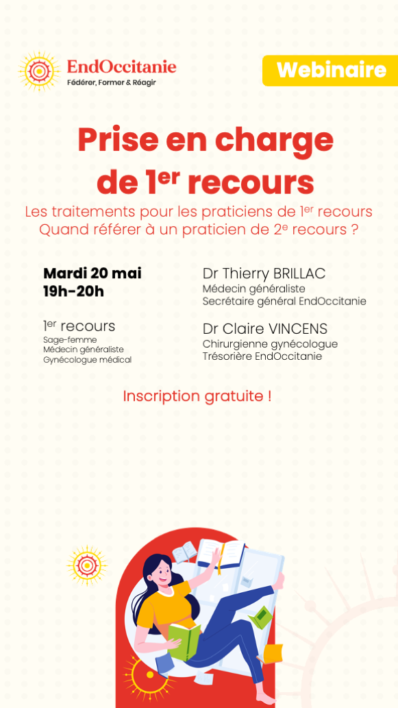 Webinaire - Prise en charge de 1er recours