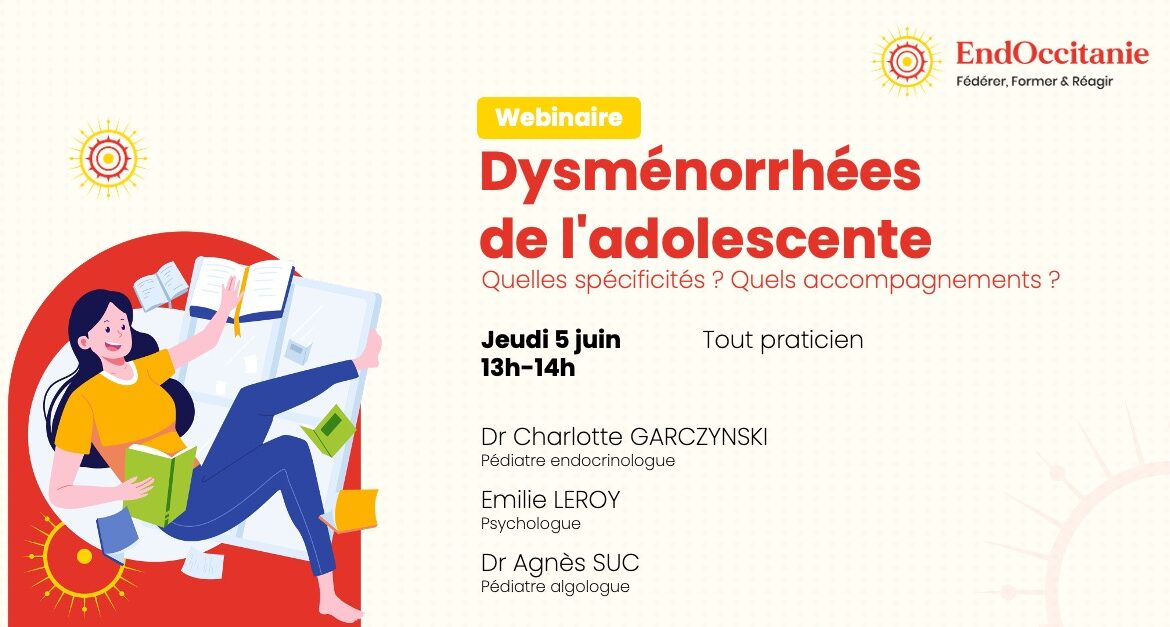 webinaire dysménorrhées de l'adolescente