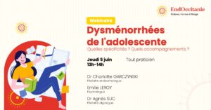 webinaire dysménorrhées de l'adolescente