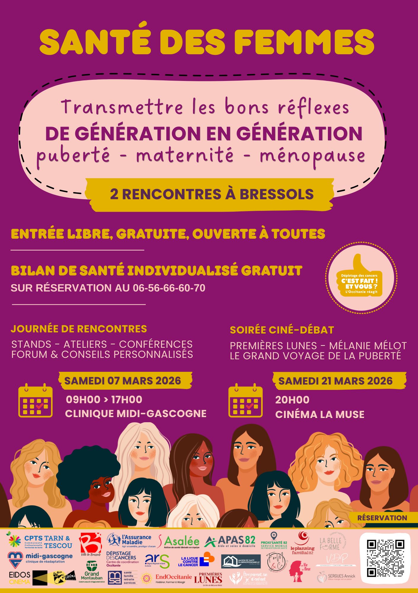 journée santé des femmes clinique midi-gascogne